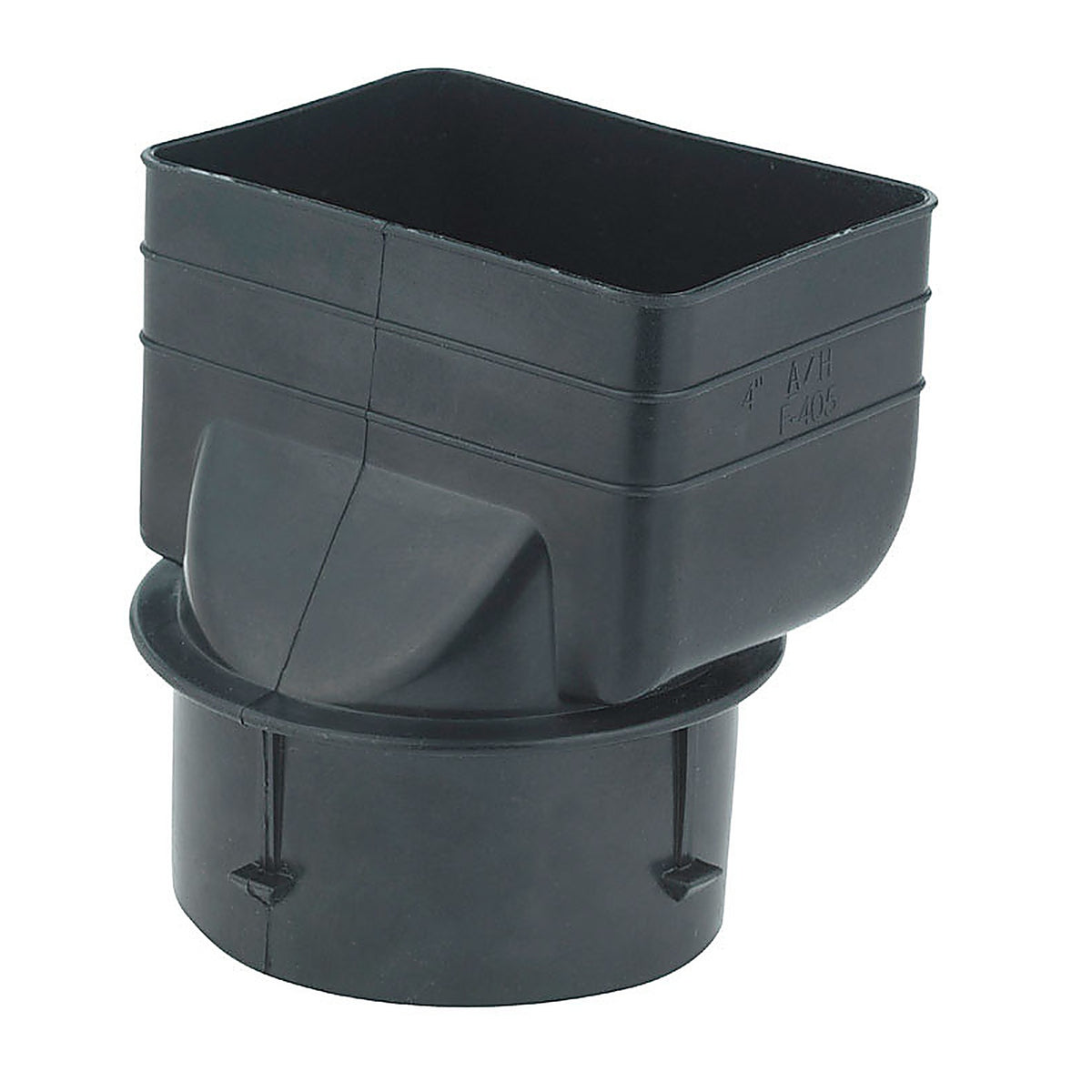Advanced Drainage Systems 0465AA 4-1/4 in. Barb x 3 in. Dia. Barb Polyethylene Downspout Adapter