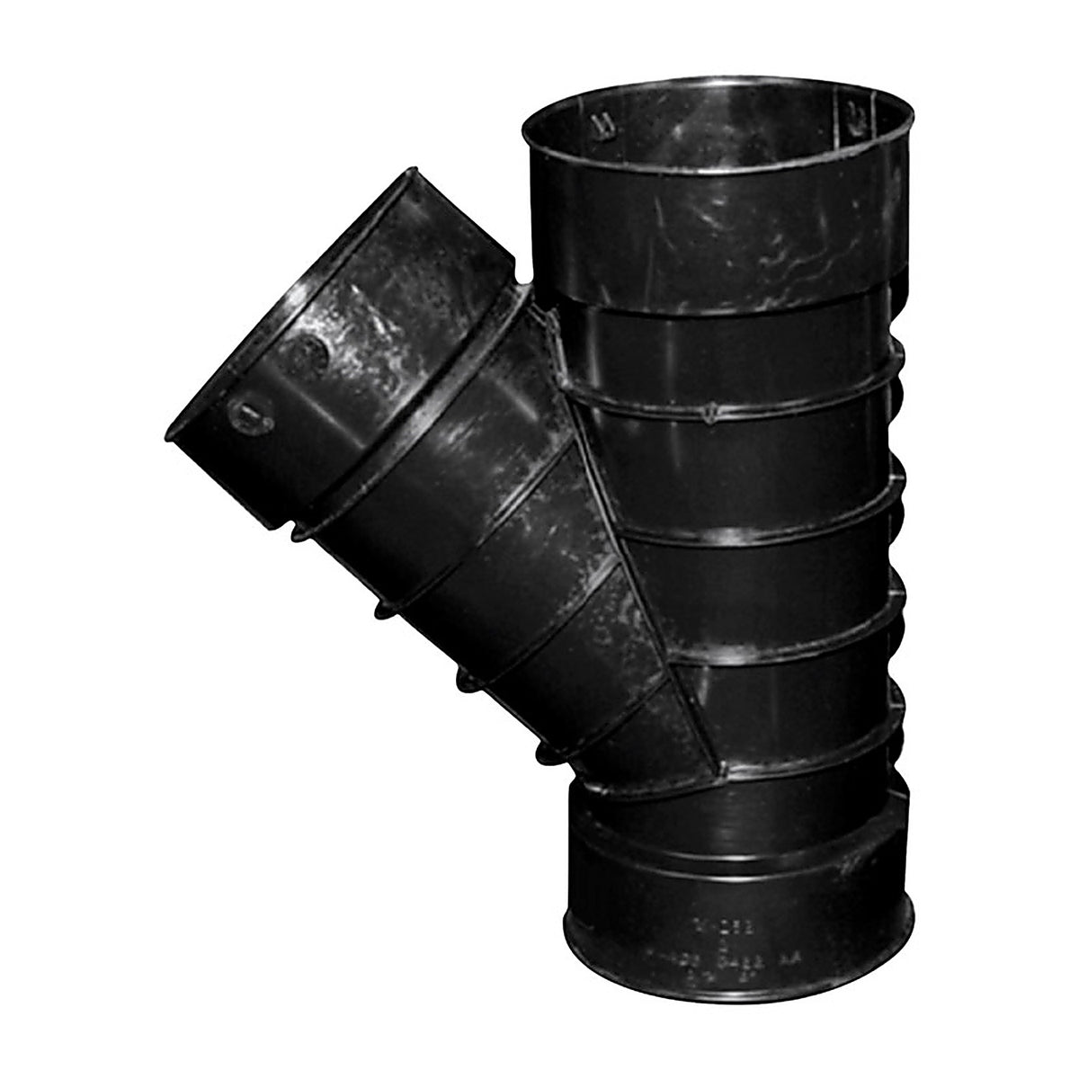 Advanced Drainage Systems 0322AA Schedule 40 3 in. Snap x 3 in. Dia. Snap Polyethylene Wye