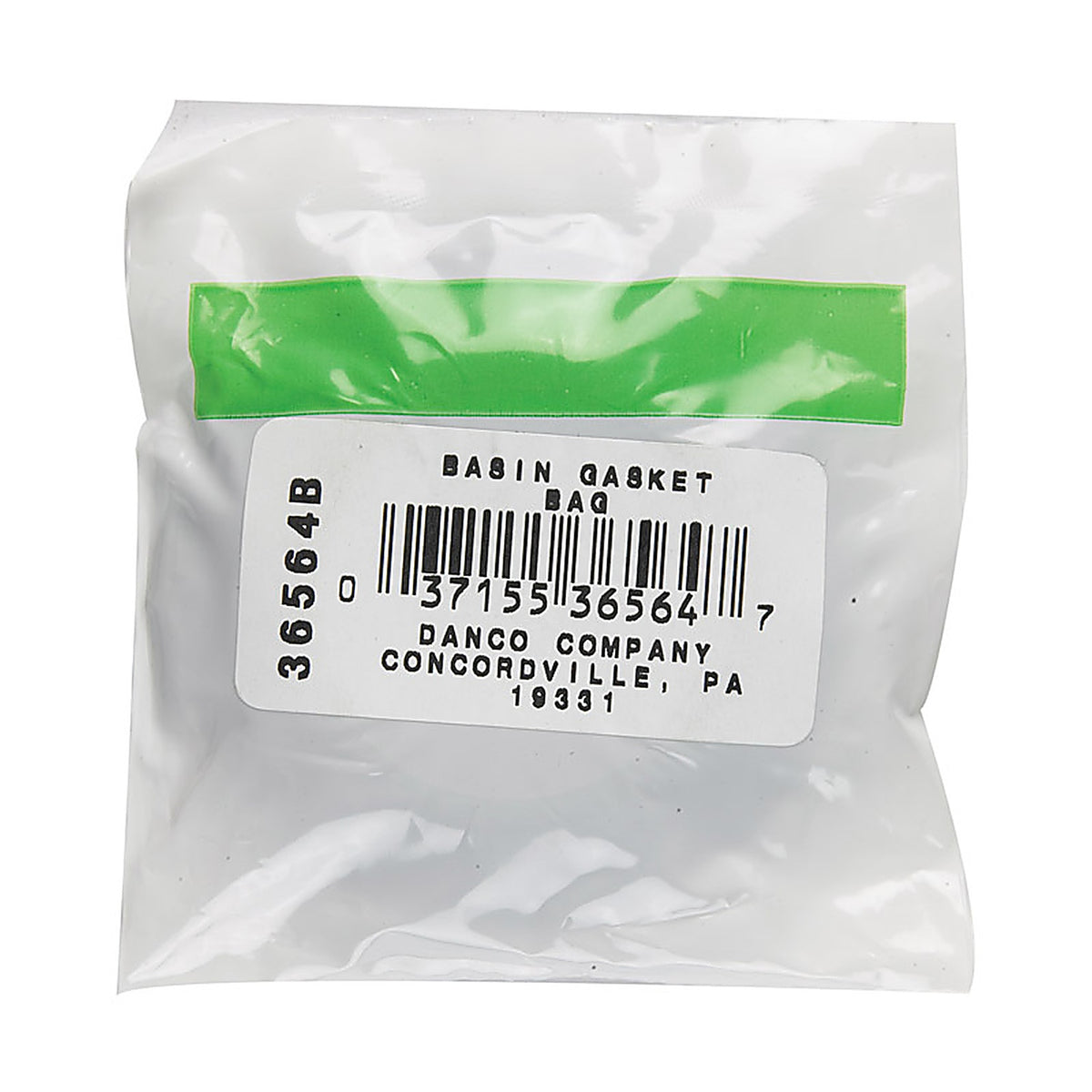Danco 36564B Rubber 1-7/16 inch D X 2-3/8 inch D Mack Basin Gasket