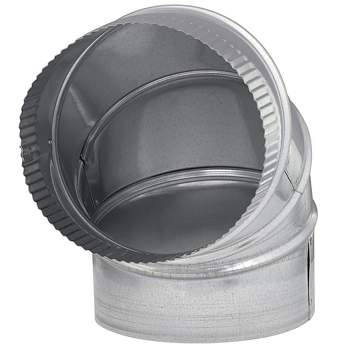 Imperial GV0299-C 7 in. D X 7 in. D Adjustable 90 deg Galvanized Steel Furnace Pipe Elbow