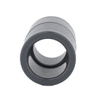 Charlotte Pipe PVC081001000 Schedule 80 1/2 in. Slip x 1/2 in. Dia. Slip PVC Coupling