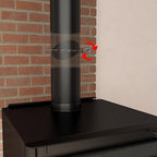 Imperial - BM0050-A - 5 In. D Cast Iron Damper