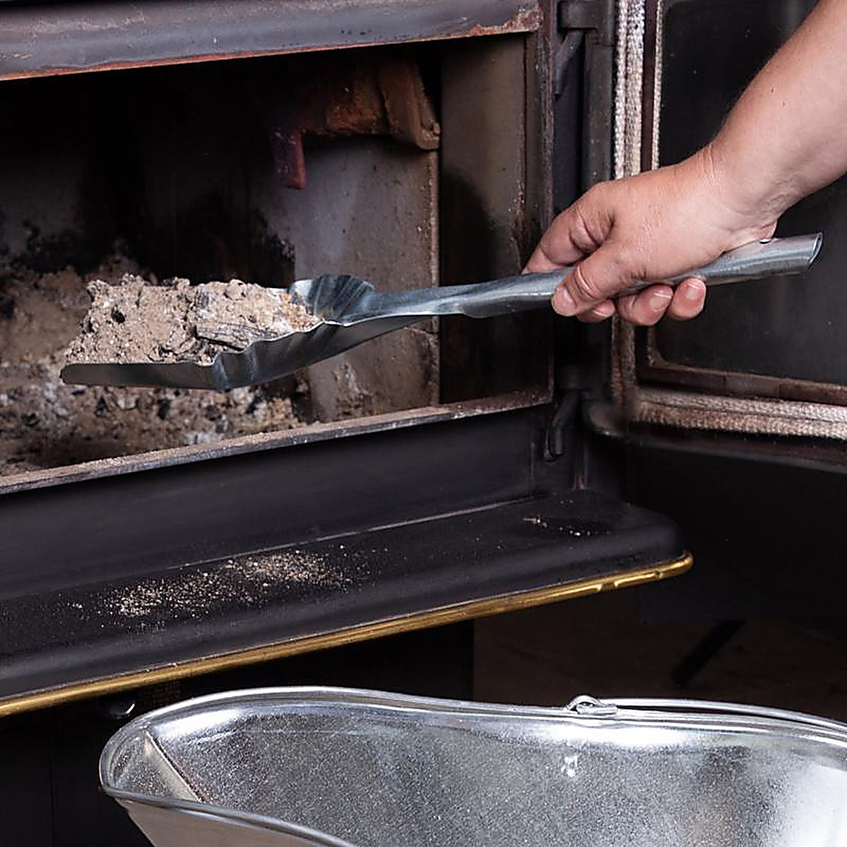 Imperial LT0171 Silver Galvanized Steel Ash Shovel