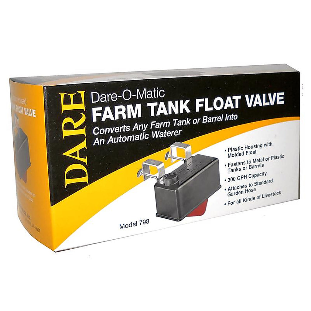 Dare - 798 - 300 GPH Plastic Farm Tank Float Valve