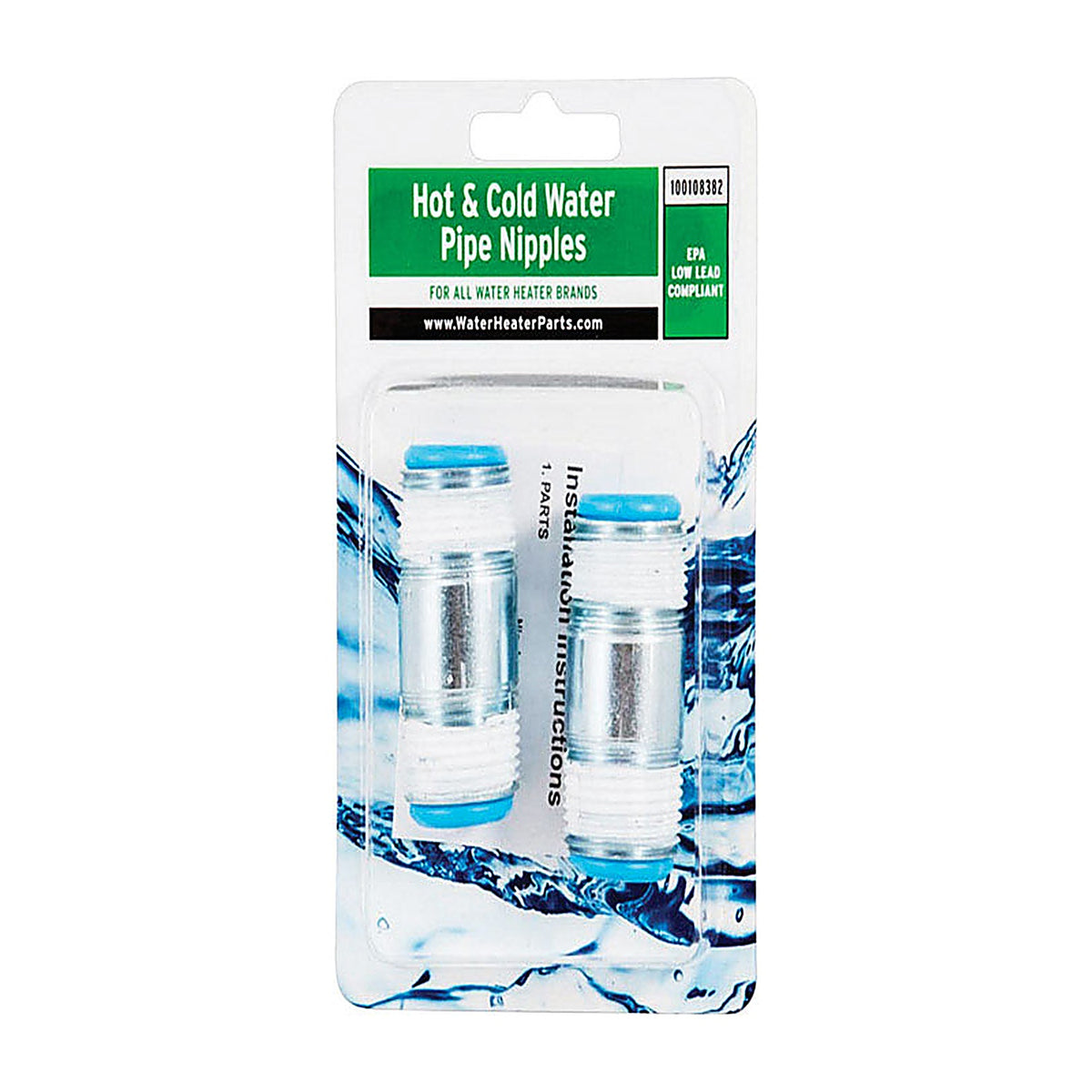 Reliance 100108410 Gas or Electric Heat Trap 3 in. H