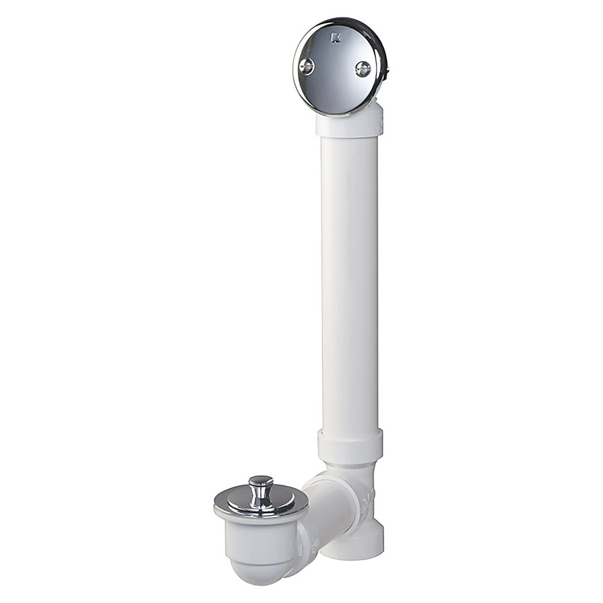 Keeney - 650PVC - 1-1/2 In. D Chrome PVC Bath Drain Roll Ball S40