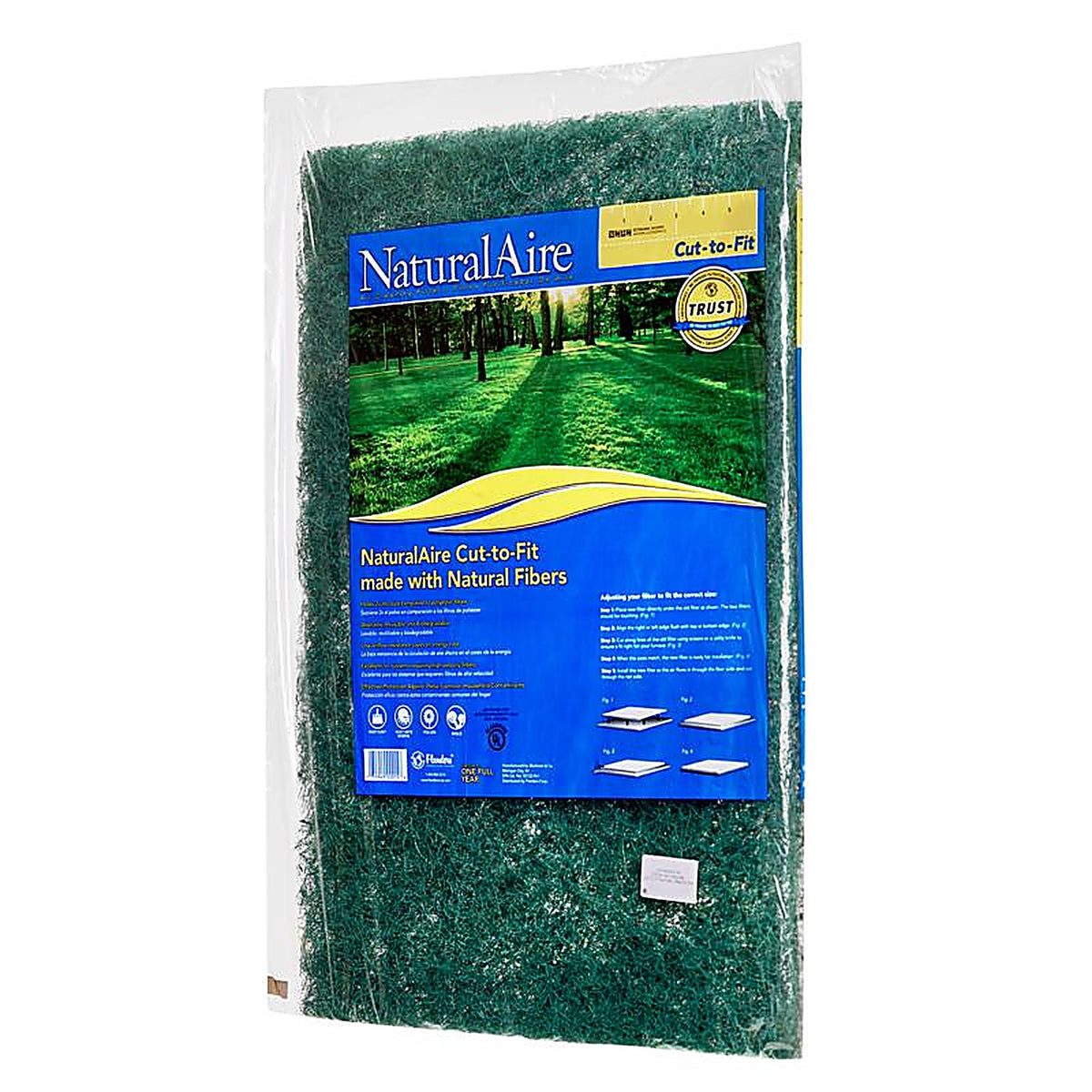 NaturalAire - SM105 - 20 In. W X 25 In. H X 1 In. Synthetic Fiber 1 MERV Air Filter 1 Pack