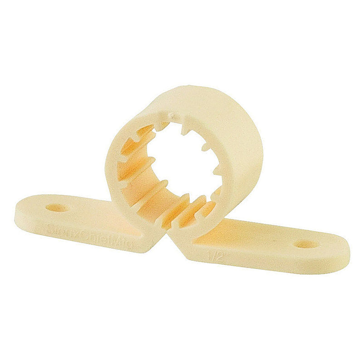 Sioux Chief 559-2PK2 EZGlide 1/2 in. Natural Plastic Pipe Clamps
