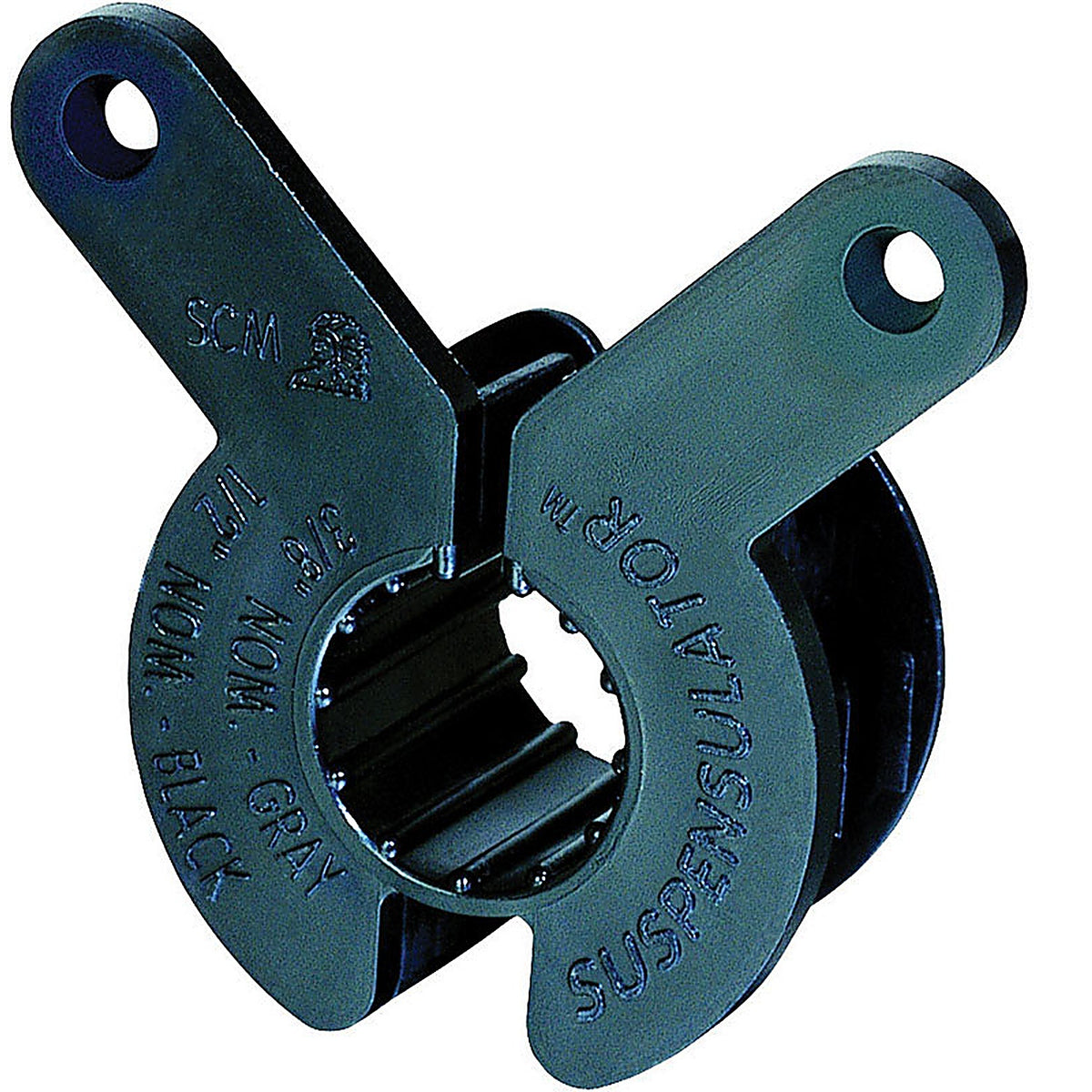 Sioux Chief 558-E2PK2 Suspensulator 1/2 in. Black Plastic Suspension Pipe Clamps