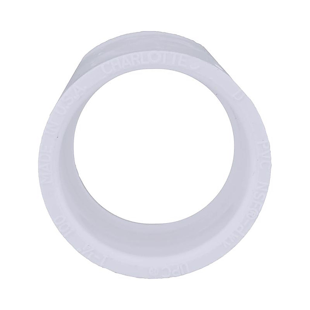 Charlotte Pipe - PVC00100 1600 - Schedule 40 6 In. Hub X 6 In. D Hub PVC Coupling 1 Pack