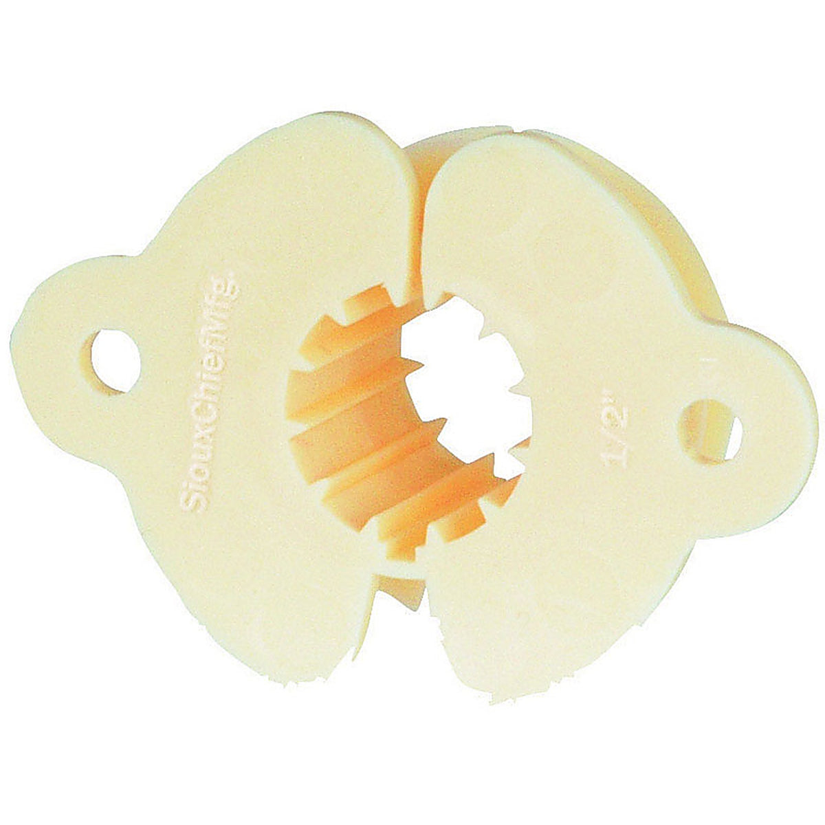 Sioux Chief 558-2PK2 EZGlide 1/2 in. Natural Plastic Insulating Pipe Clamps