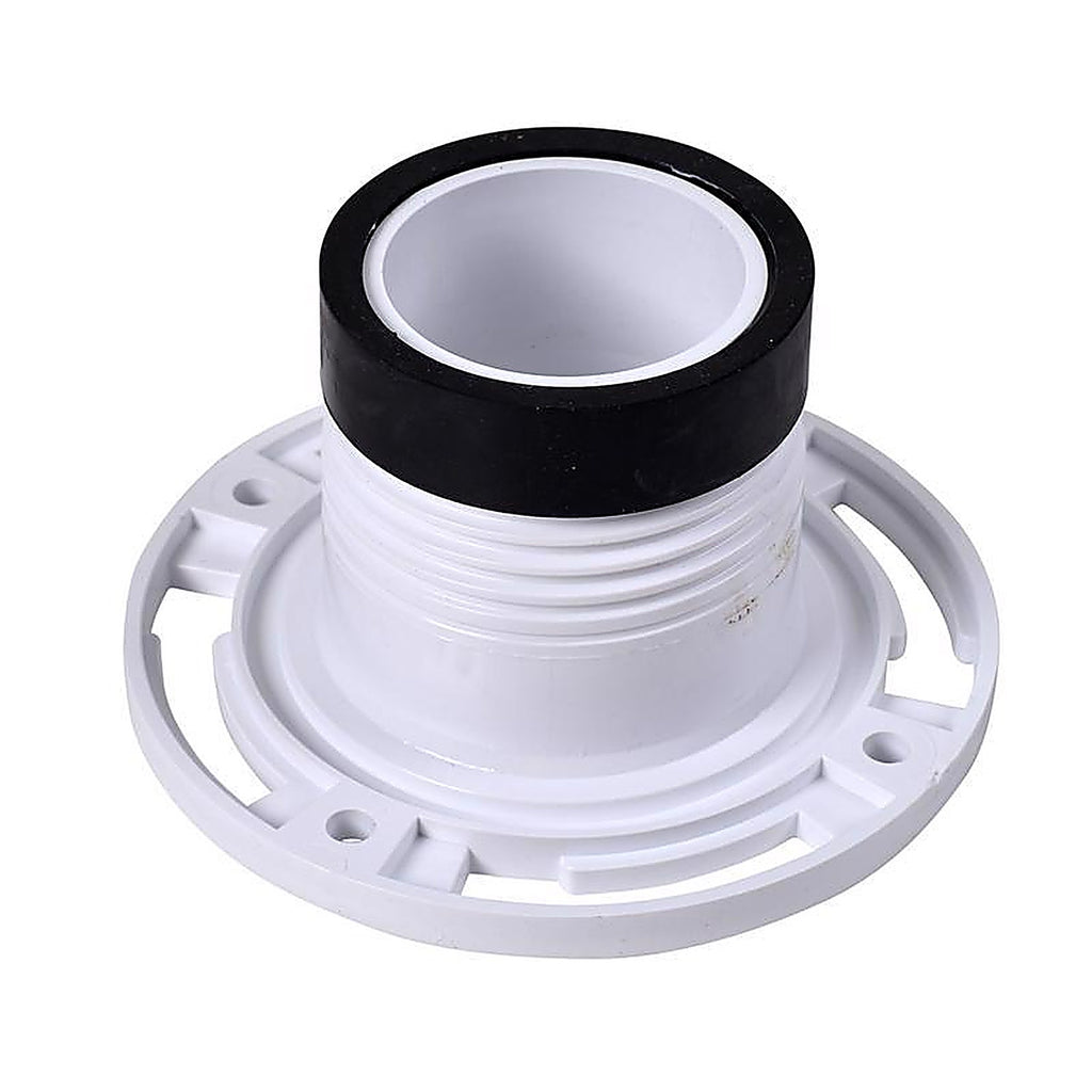 Oatey 43651 Twist-N-Set PVC Closet Flange 4in.