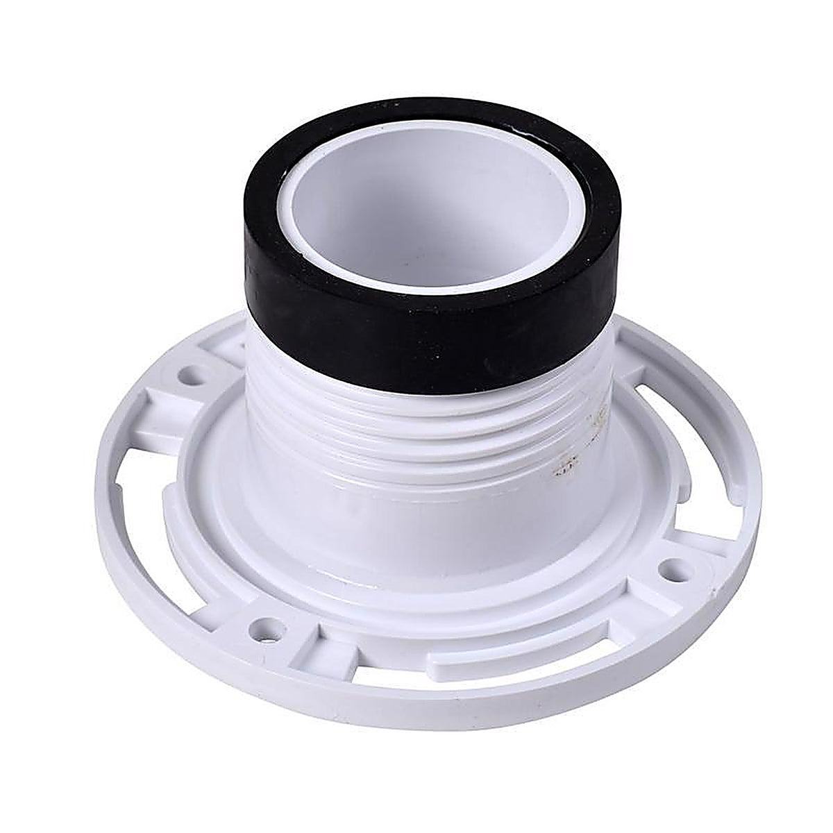 Oatey 43651 Twist-N-Set PVC Closet Flange 4in.