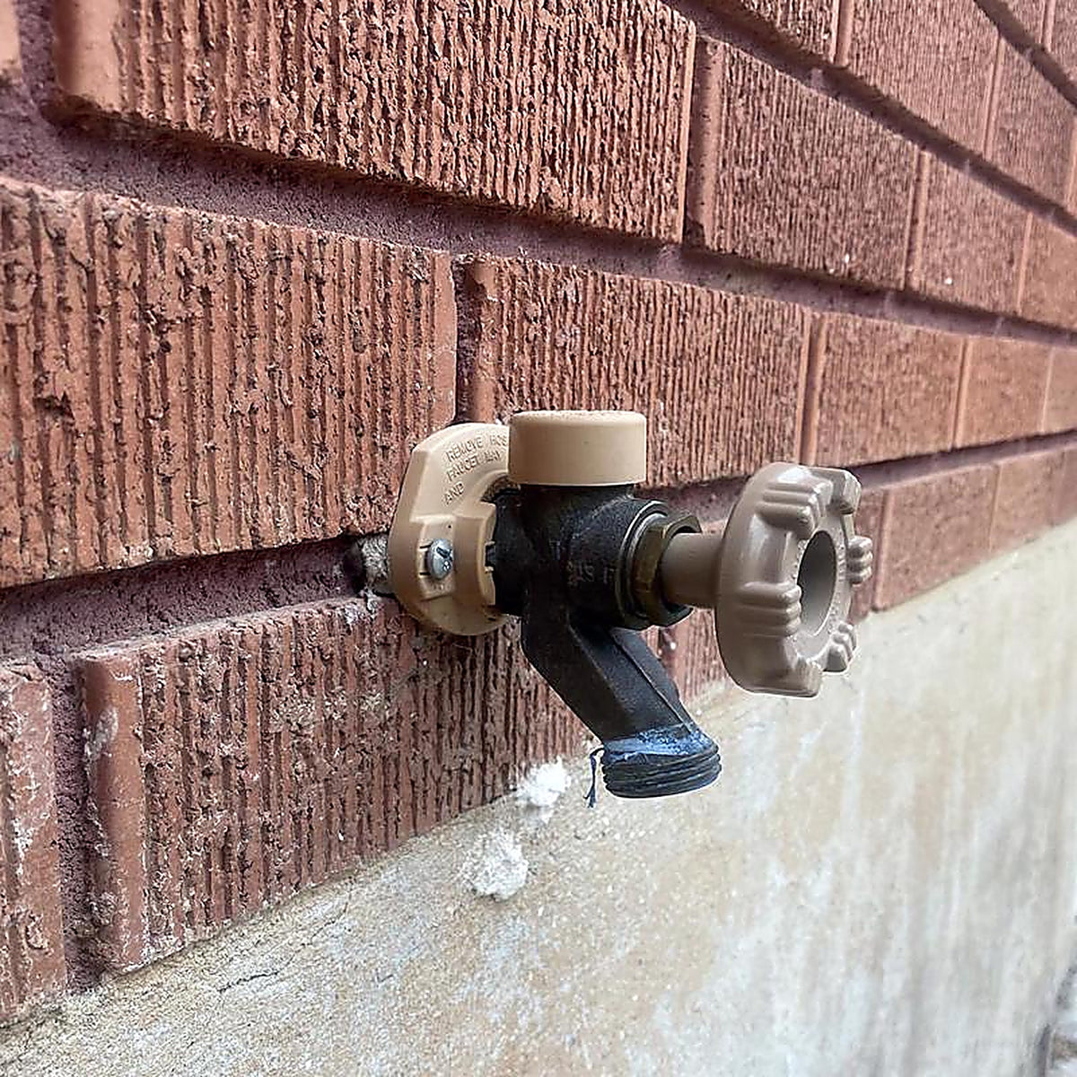 Woodford - 17CP-8-MH - Model 17 1/2 In. MIP In. Sweat Anti-Siphon Brass Freezeless Wall Faucet