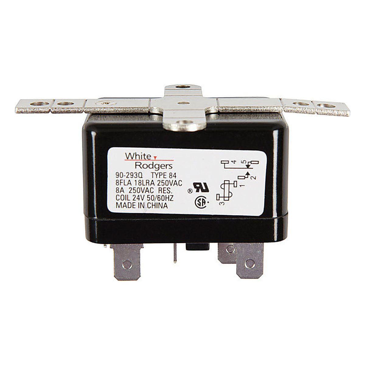 White Rodgers - 90-293Q - 1 Pole 2 Throw 24 V Furnace Relay