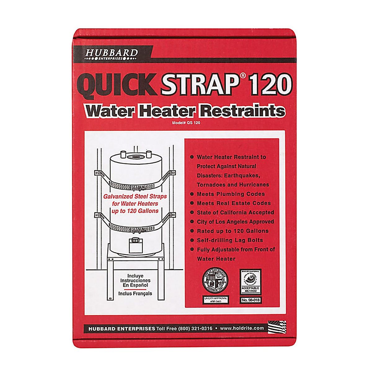 Sharkbite - QS-120 - Electric Water Heater Restraints