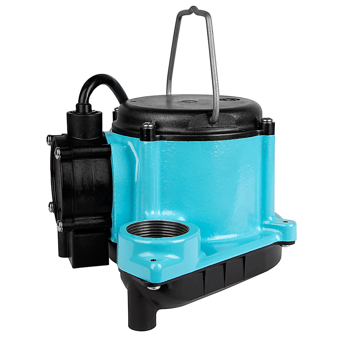 Little Giant - 506158 - 1/3 HP 2,760 GPH Cast Iron Diaphragm Switch AC Submersible Sump Pump 10 Ft.