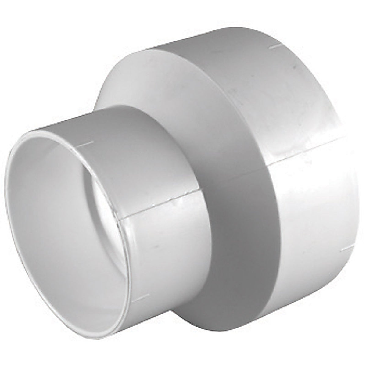 Charlotte Pipe - PVC011020800 - Schedule 30 3 In. Hub X 2 In. D Hub PVC Reducing Coupling 1 Pack