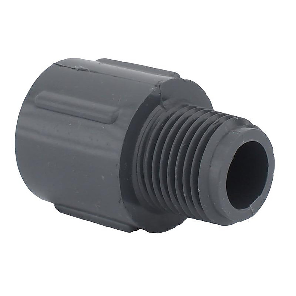 Charlotte Pipe PVC081090600 1/2 in. Slip x 1/2 in. Dia. MPT PVC Adapter