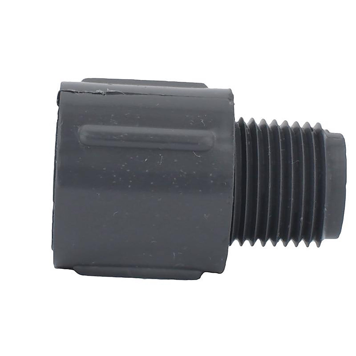 Charlotte Pipe PVC081090600 1/2 in. Slip x 1/2 in. Dia. MPT PVC Adapter