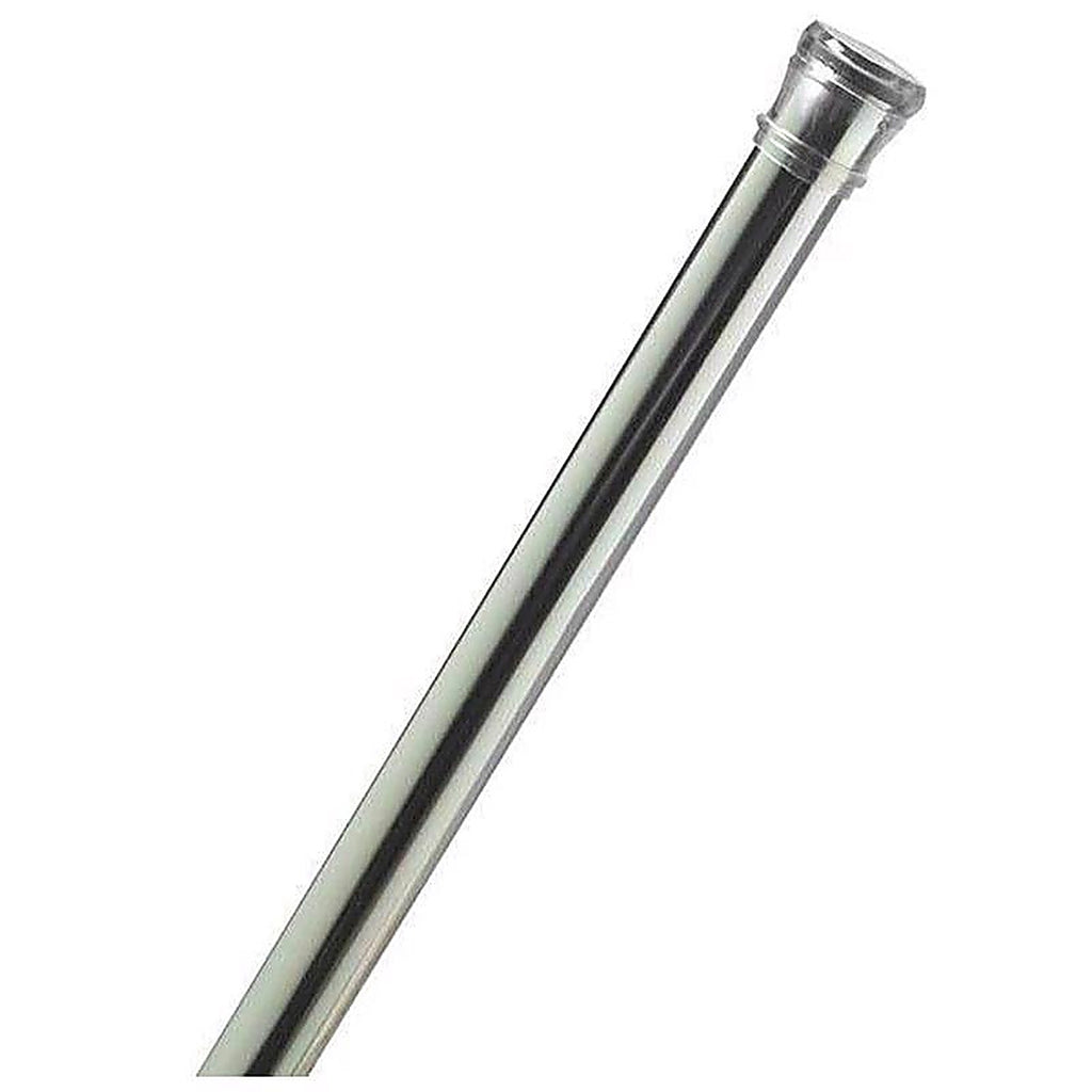 Zenith Home 506S Shower Curtain Rod 72 in. L Silver
