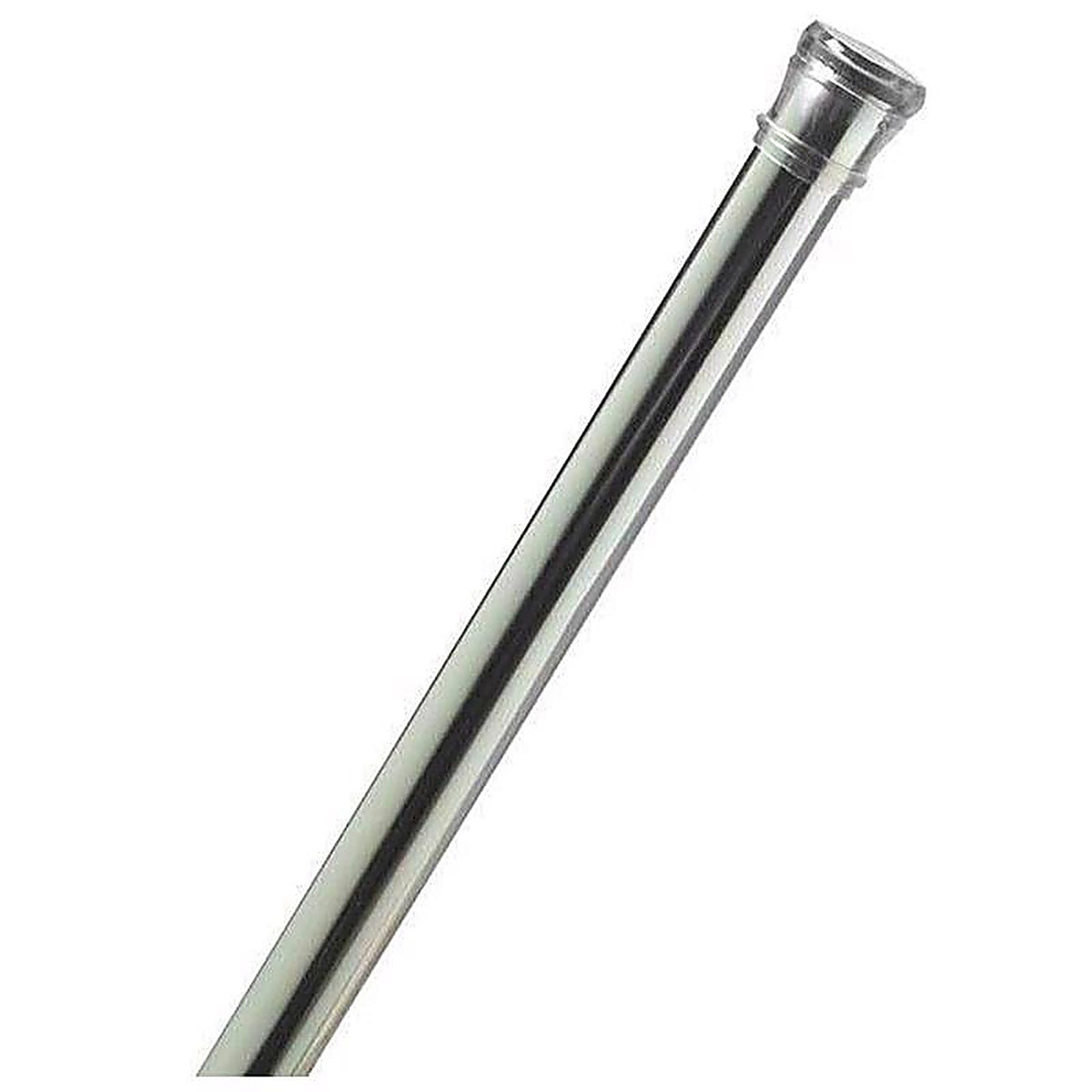 Zenith Home 506S Shower Curtain Rod 72 in. L Silver