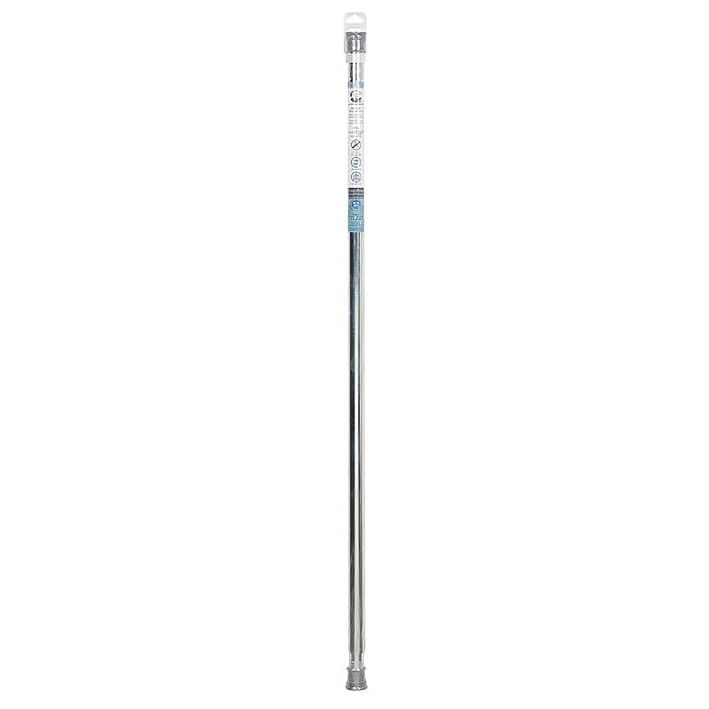 Zenith Home 506S Shower Curtain Rod 72 in. L Silver