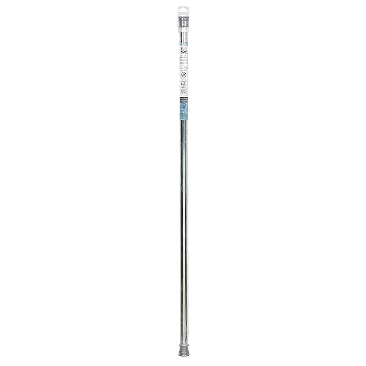 Zenith Home 506S Shower Curtain Rod 72 in. L Silver
