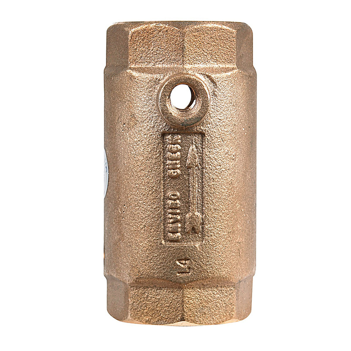 Campbell 4062EVFD Flomatic 1-1/4 in. Dia. x 1-1/4 in. Dia. FPT Red Brass Spring Loaded Check Valve