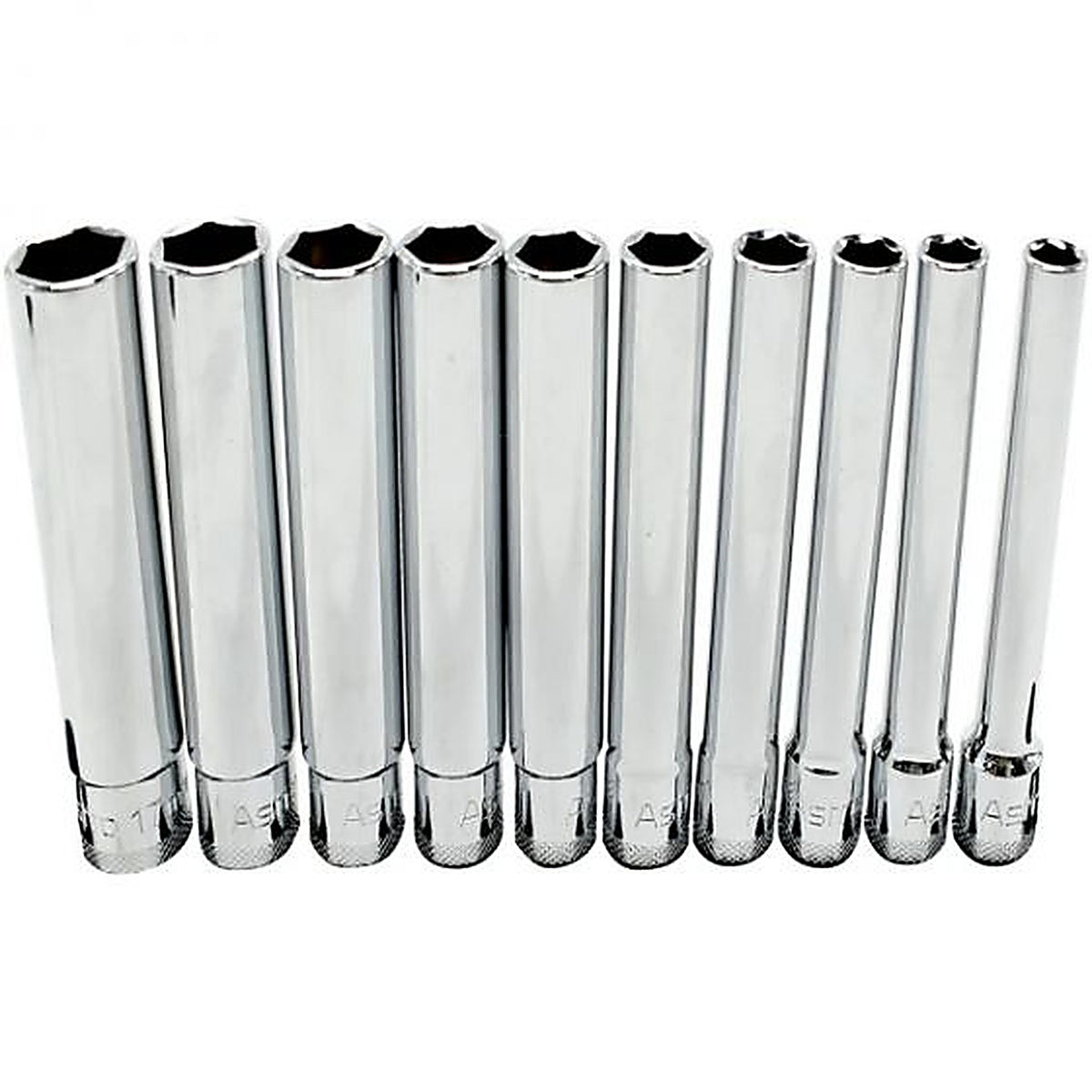 Astro Pneumatic - 4110 - 10pc 3/8 Inch Drive Extra Deep Metric Socket Set