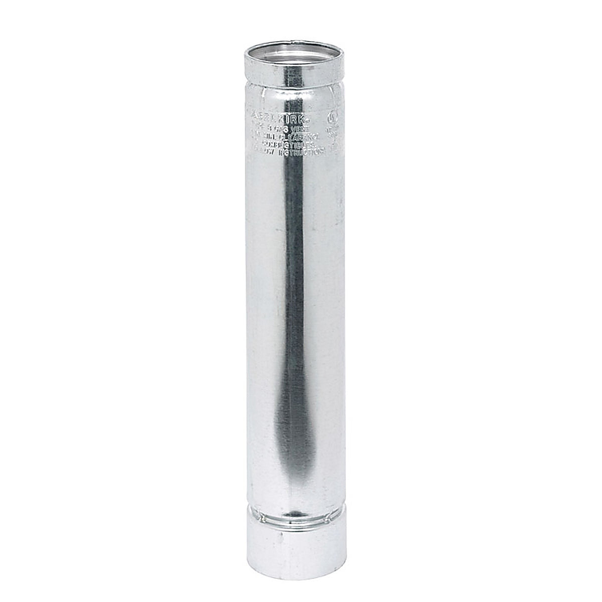 Selkirk - 103018 - 3 In. D X 18 In. L Aluminum Round Gas Vent Pipe