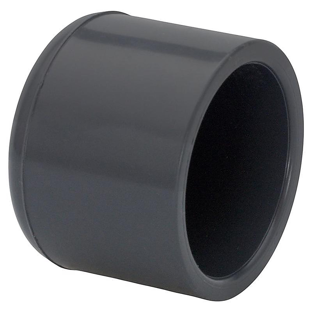 Charlotte Pipe PVC081161000 Schedule 80 1/2 in. Slip x 1/2 in. Dia. Socket PVC Cap