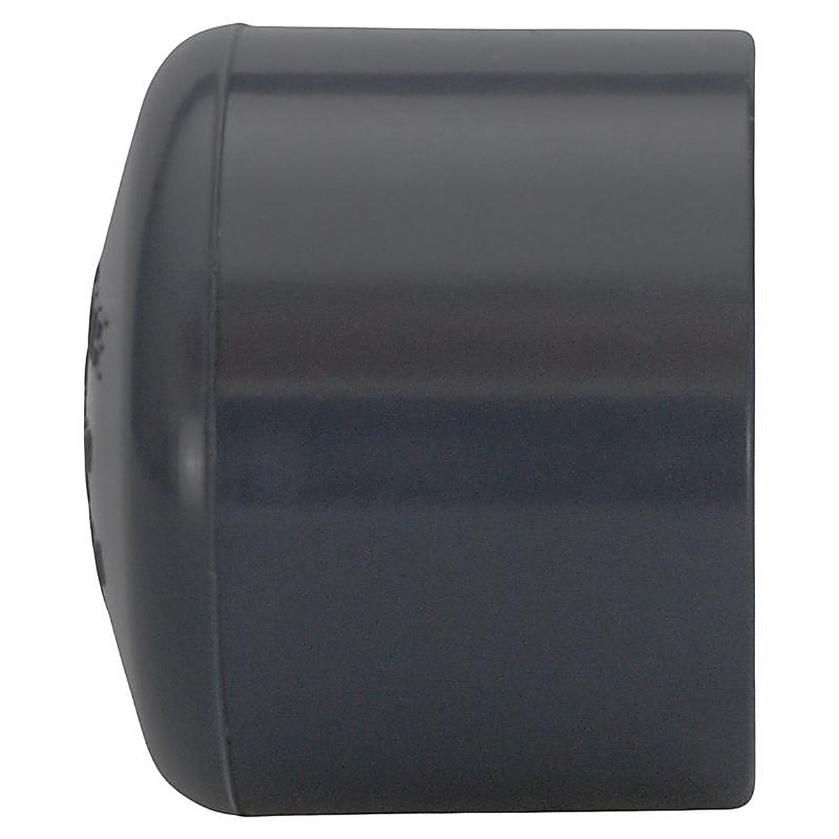 Charlotte Pipe PVC081161000 Schedule 80 1/2 in. Slip x 1/2 in. Dia. Socket PVC Cap