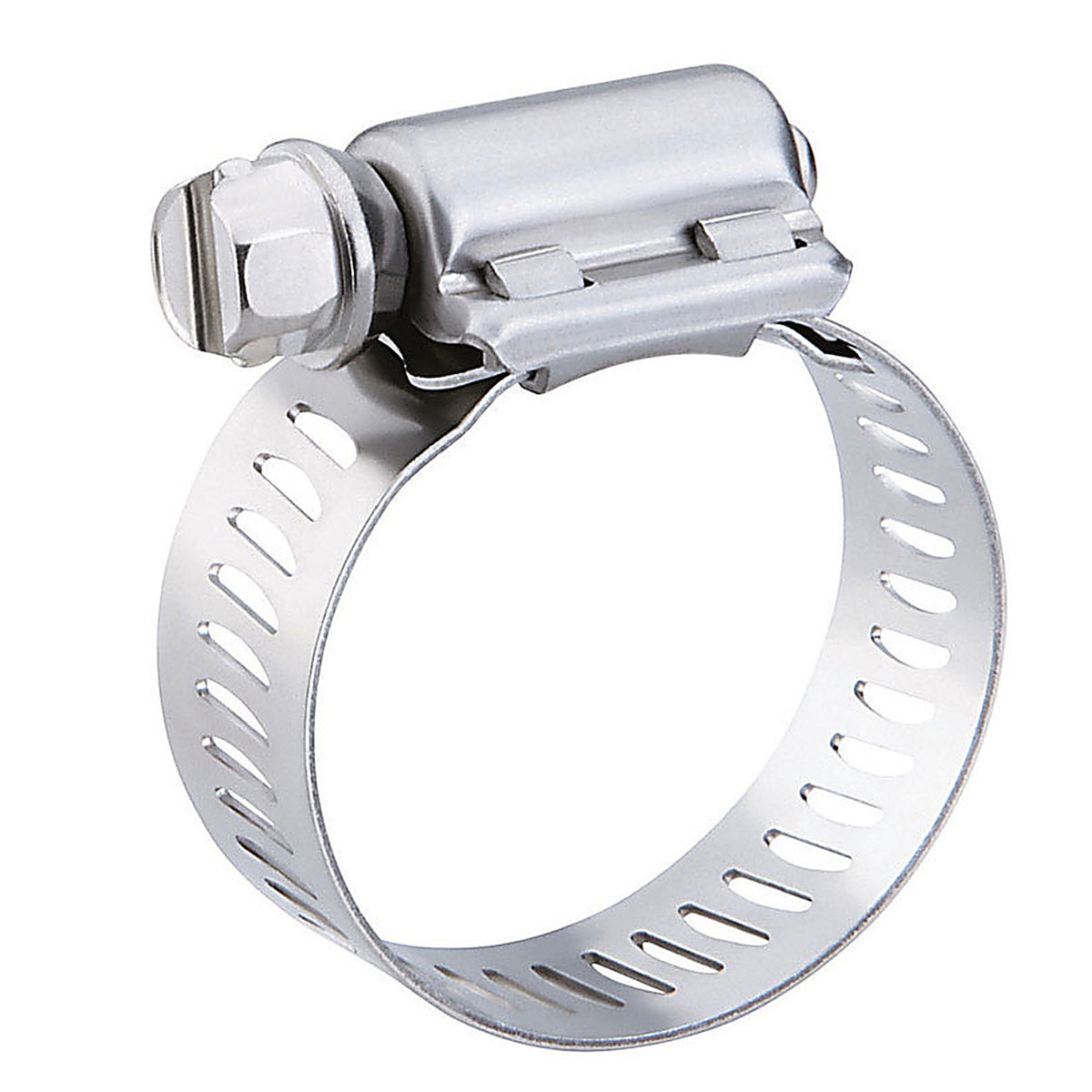 Ideal 500072551 Tridon 2 in. 5 in. SAE 72 Silver Hose Clamp Stainless Steel Snaplock