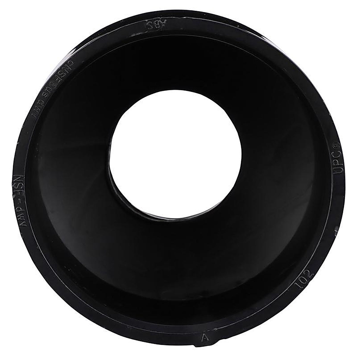 Charlotte Pipe ABS001020800 1-1/2 in. Hub x 3 in. Dia. Hub ABS Coupling