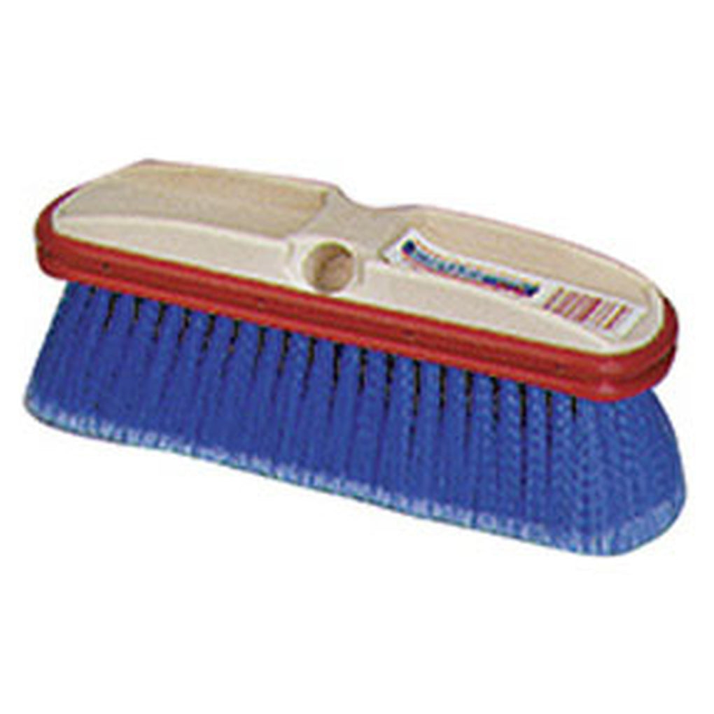 Bruske - 4116CB - 10 Inch Blue Wash Brush, Red Bumper
