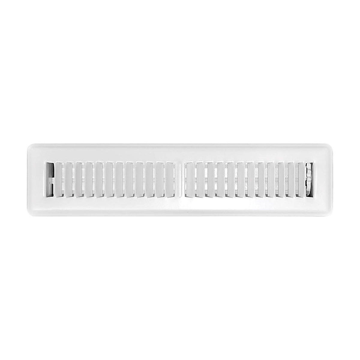 Tru Aire - C150MWT02X14 - 2 In. H X 14 In. W 2-Way Powder Coat White Steel Floor Register