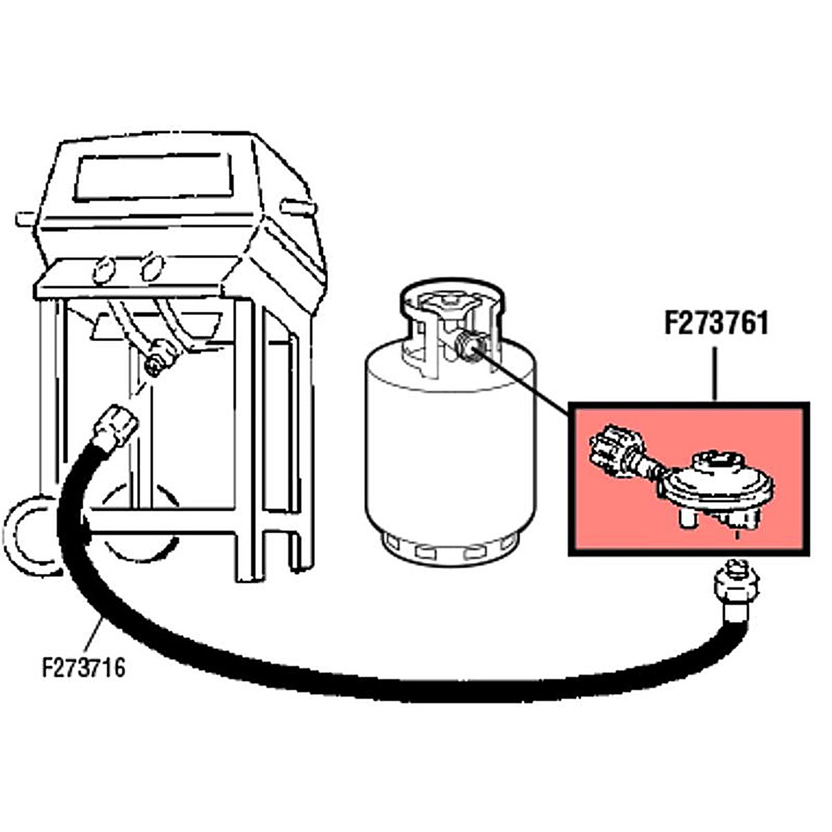Mr. Heater F273761 3/8 in. Dia. Steel Female Pipe Thread Low Pressure Regulator