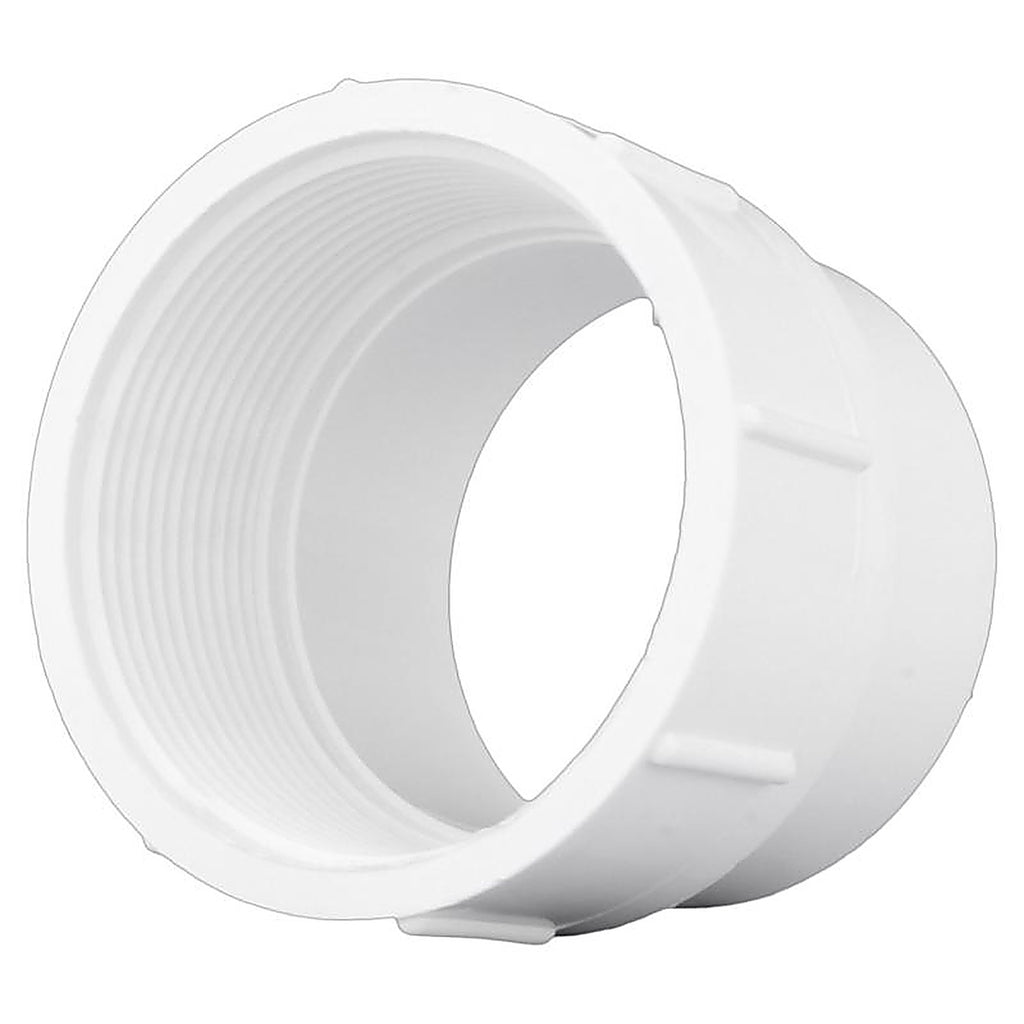 Charlotte Pipe - PVC00105 1400 - 6 In. Spigot X 6 In. D FPT PVC Pipe Adapter