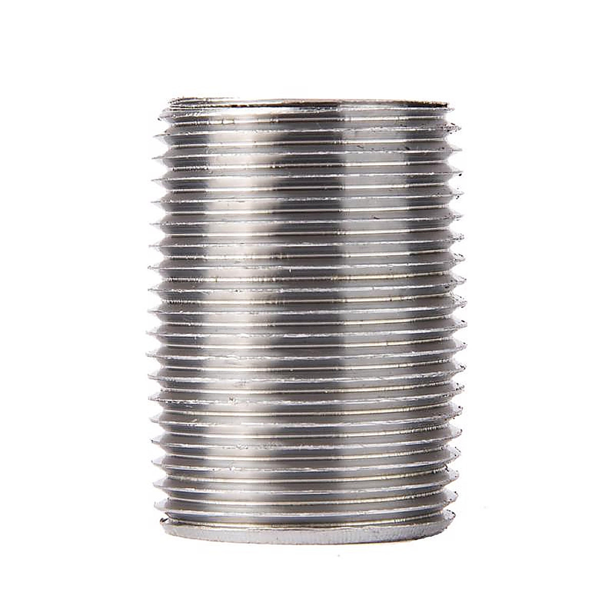 STZ Industries 309UP14XCL 1/4 in. MIP each X 1/4 in. D MIP Galvanized Steel Close Nipple