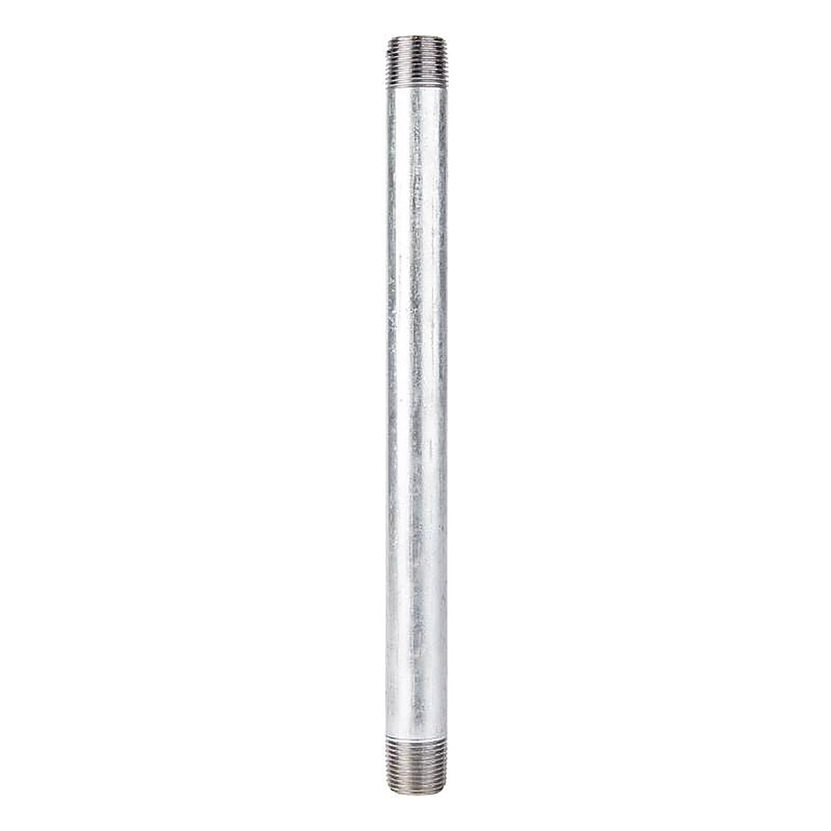 STZ Industries 303U12X10 1/2 in. MIP each X 1/2 in. D MIP Galvanized Steel 10 in. L Nipple