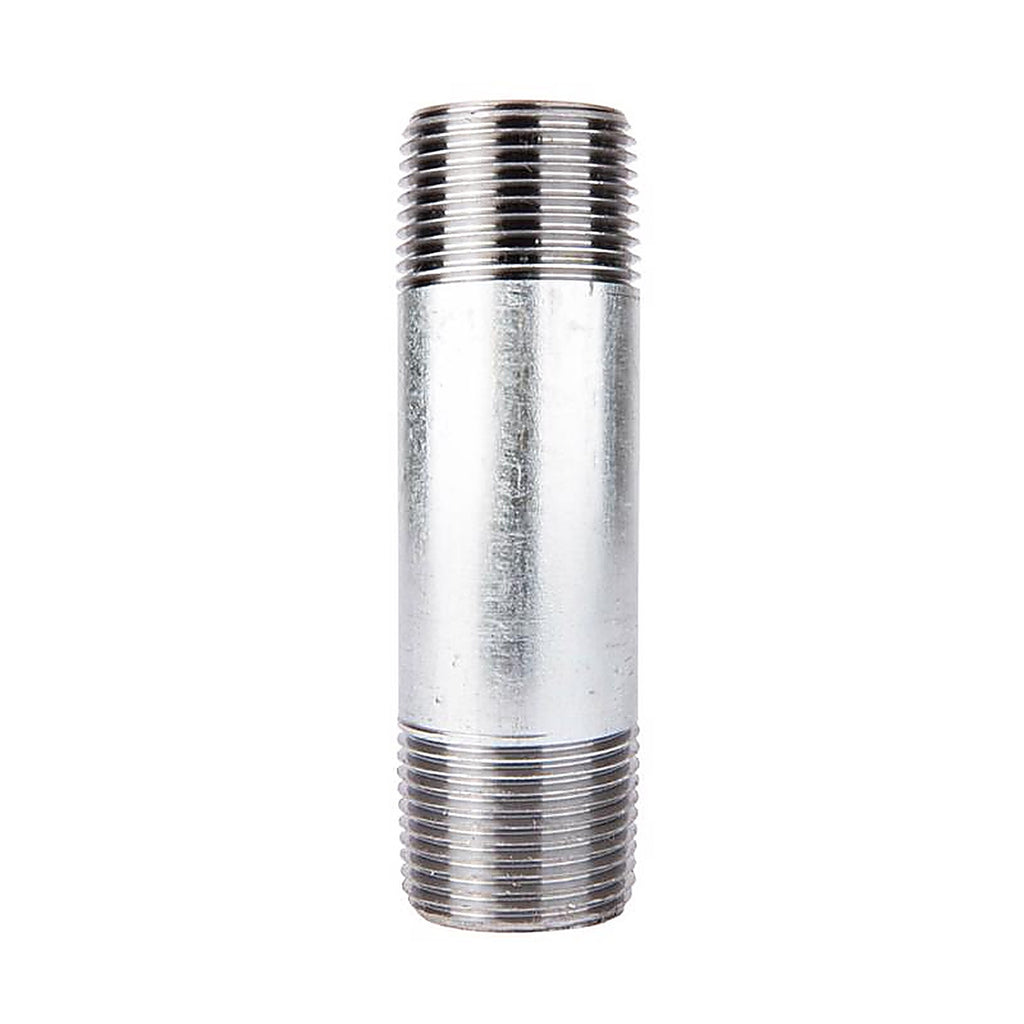 STZ Industries 301UP34X312 3/4 in. MIP each X 3/4 in. D MIP Galvanized Steel 3-1/2 in. L Nipple