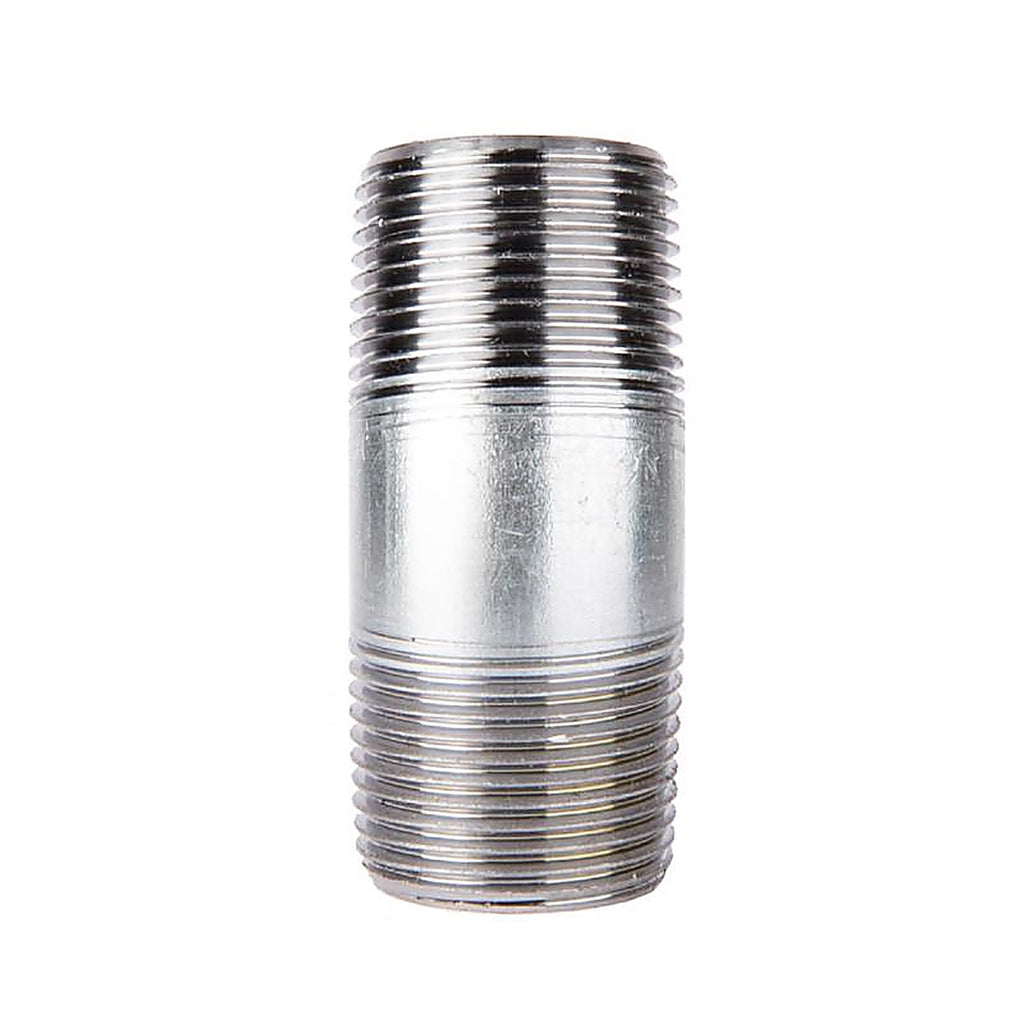 STZ Industries 301UP1X3 1 in. MIP each X 1 in. D MIP in. Galvanized Steel 3 in. L Nipple