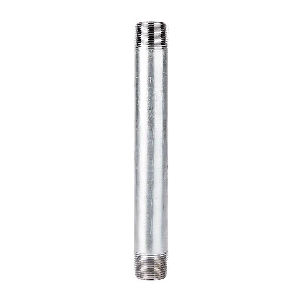 STZ Industries 303U112X10 1-1/2 in. MIP each X 1-1/2 in. D MIP in. Galvanized Steel 10 in. L Nipple