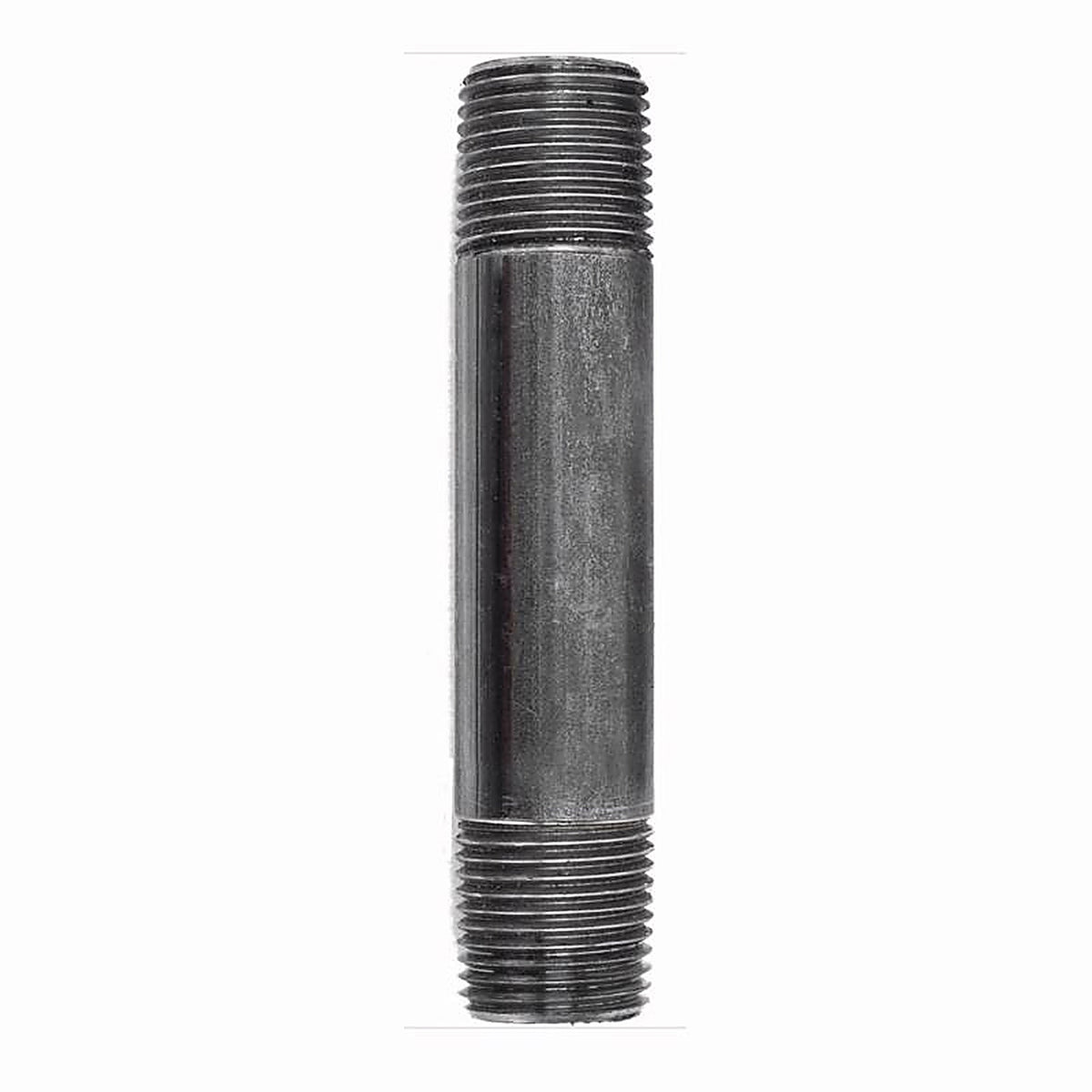 STZ Industries 30814X4 1/4 in. MIP each X 1/4 in. D MIP Black Steel 4 in. L Nipple