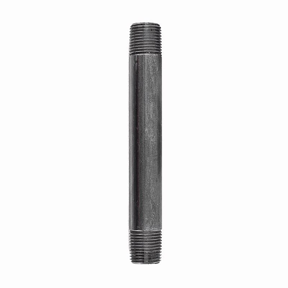 STZ Industries 308UP38X6 3/8 in. MIP each X 3/8 in. D MIP Black Steel 6 in. L Nipple