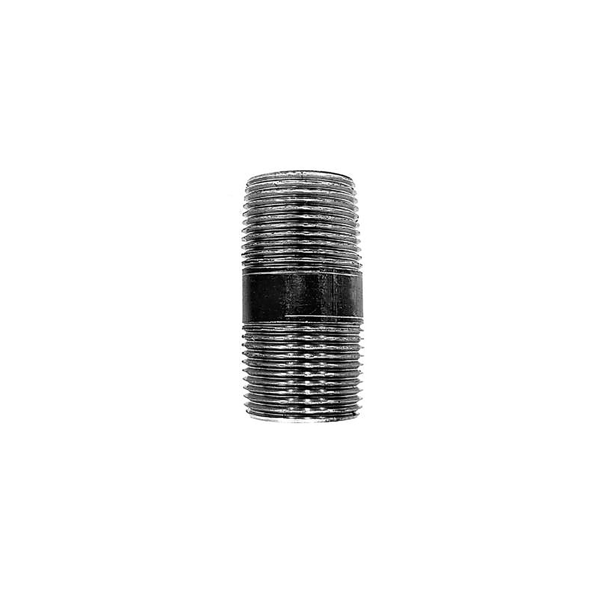 STZ Industries 300UP34X2 3/4 in. MIP each X 3/4 in. D MIP Black Steel 2 in. L Nipple