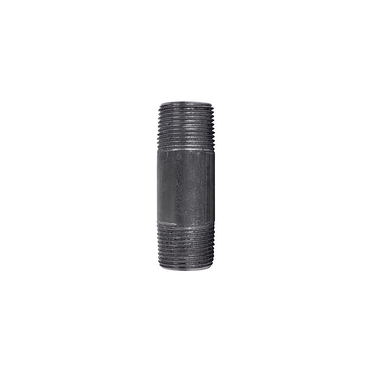 STZ Industries 300UP34X3 3/4 in. MIP each X 3/4 in. D MIP Black Steel 3 in. L Nipple