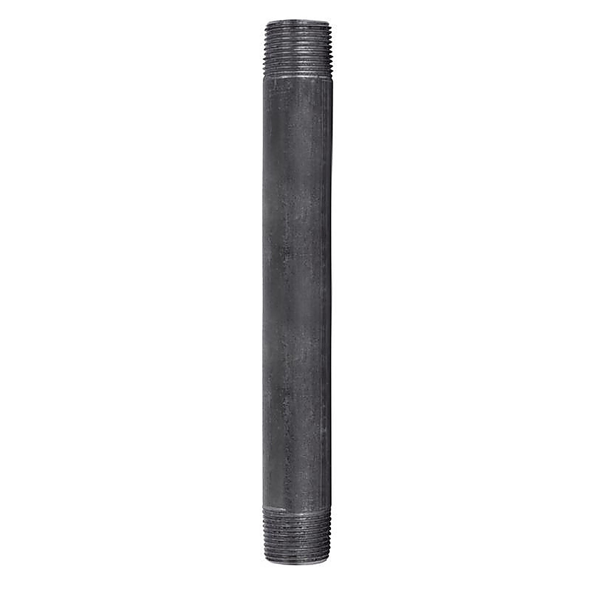 STZ Industries 302U34X8 3/4 in. MIP each X 3/4 in. D MIP Black Steel 8 in. L Nipple