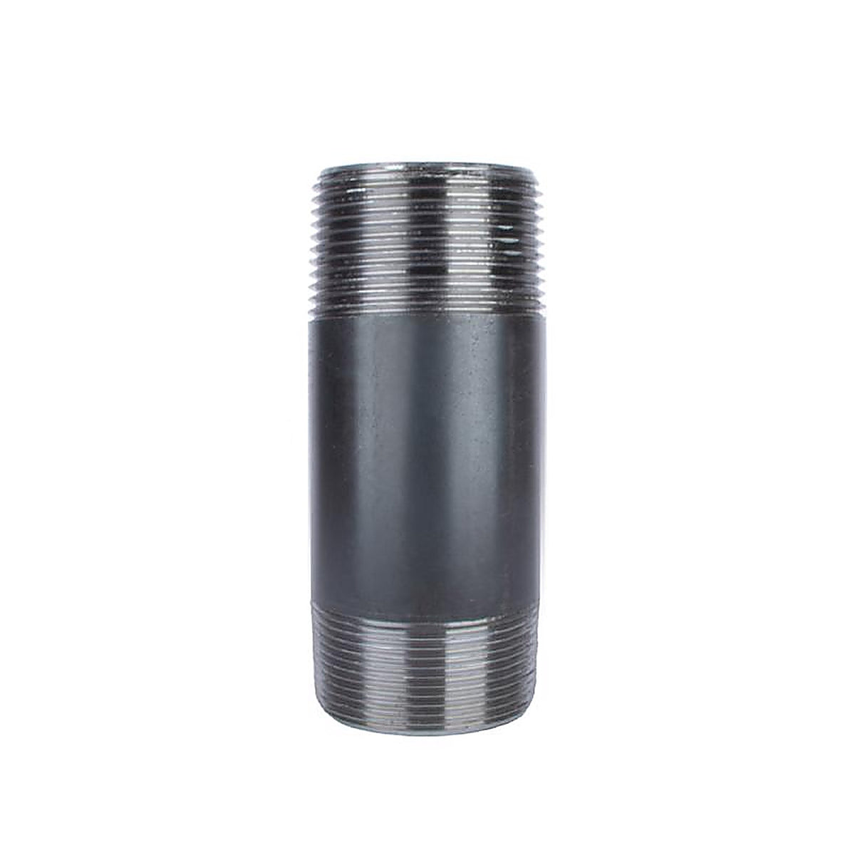 STZ Industries 300U114X4 1-1/4 in. MIP each X 1-1/4 in. D MIP Black Steel 4 in. L Nipple